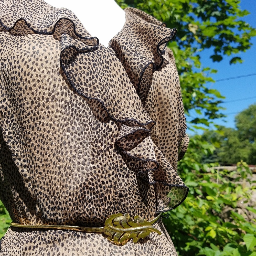 Leopard Print Dress